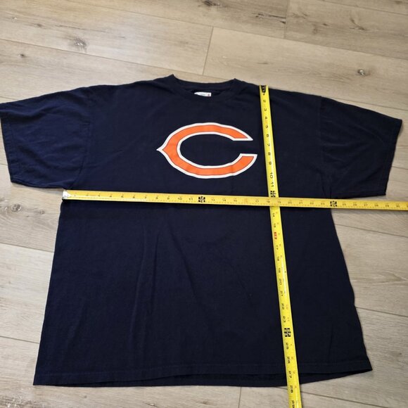 Chicago Bears #6 Cutler NFL Apparel Football Blue T-Shirt Size 2XL Short Sleeve - Picture 2 of 5